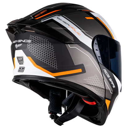 CASCO THUNDER REVENGE NARANJA