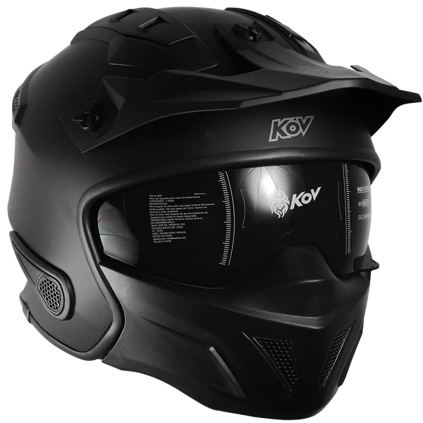 CASCO ROCK-O SOLIDO NEGRO MATE