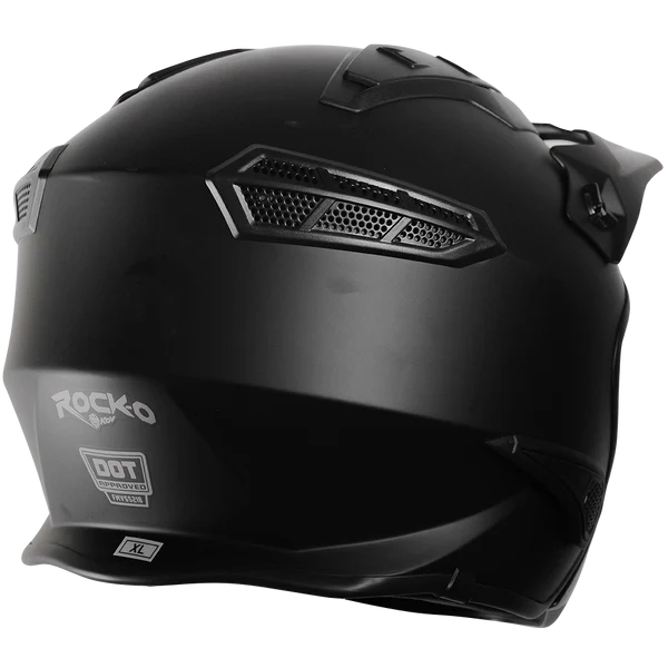 CASCO ROCK-O SOLIDO NEGRO MATE