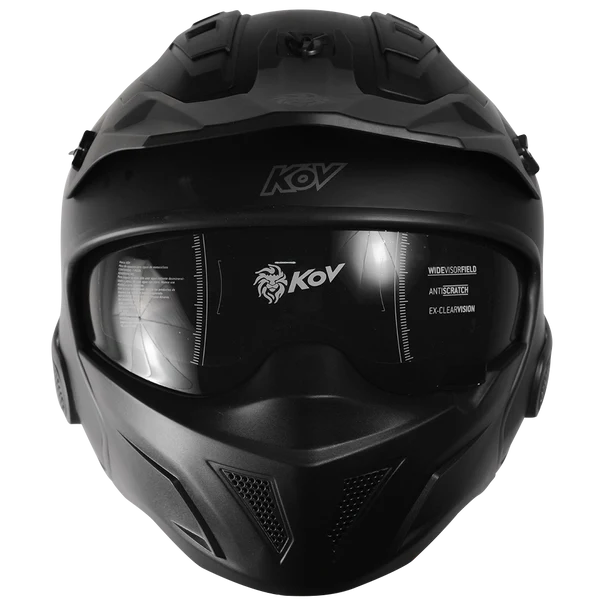 CASCO ROCK-O SOLIDO NEGRO MATE