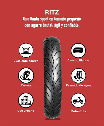 KOV TIRES RITZ Llanta KOV + de motociclista