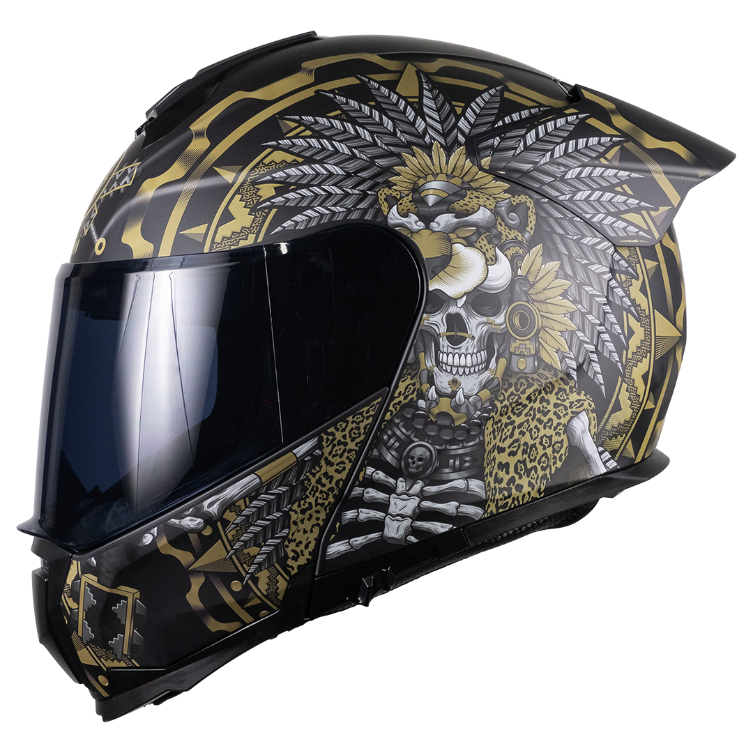 CASCO LITIO OBSIDIAN DORADO 3