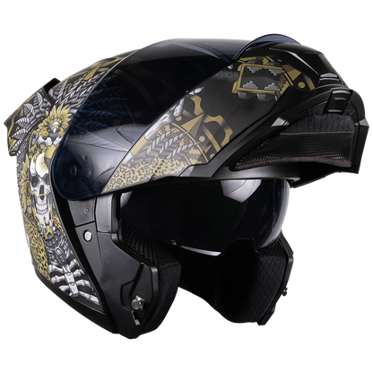 CASCO LITIO OBSIDIAN DORADO 5