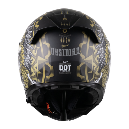 CASCO LITIO OBSIDIAN DORADO 4
