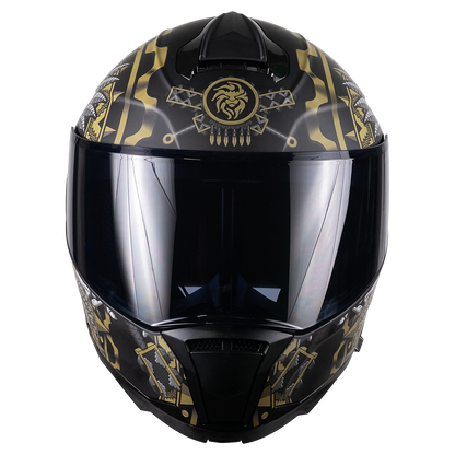 CASCO LITIO OBSIDIAN DORADO 2