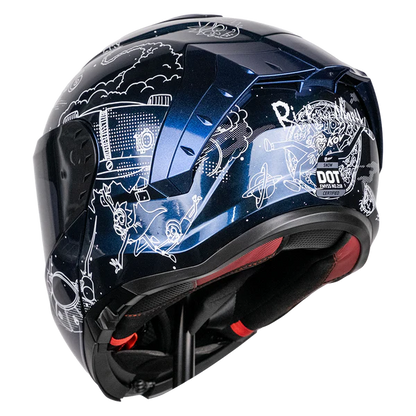 CASCO SNOW RICK GALACTIC BLUE