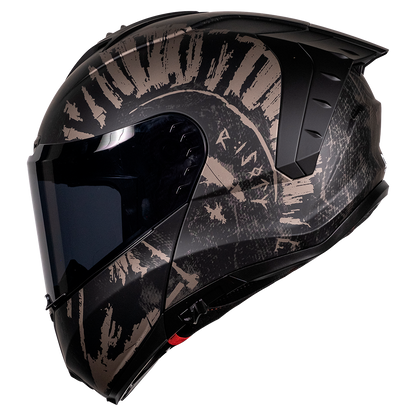 CASCO SNOW GLADIATOR NEGRO MATE Cascos KOV + de motociclista
