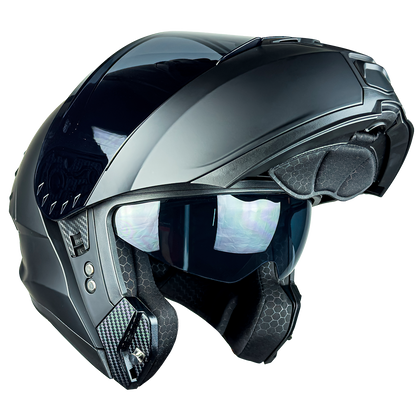 CASCO SNOW NEGRO MATE 5