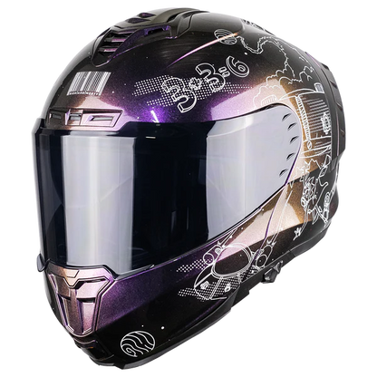CASCO SNOW RICK GALACTIC BLUE
