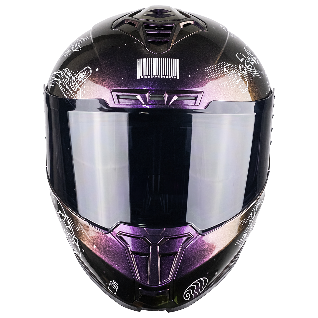 CASCO SNOW RICK & MORTY GALACTIC FLUORESCENTE 2