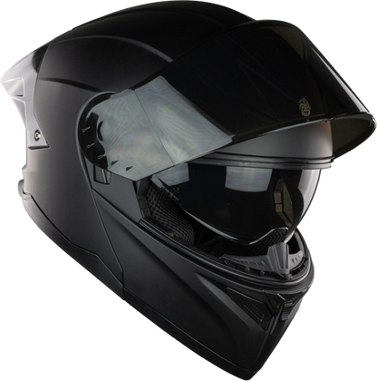 CASCO STARK NEGRO MATE Cascos KOV + de motociclista