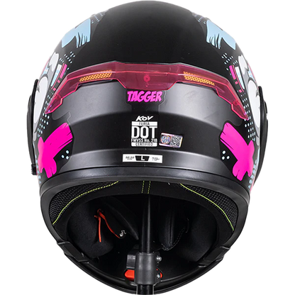 CASCO FURIA TAGGER MORADO