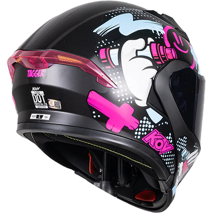 CASCO FURIA TAGGER MORADO