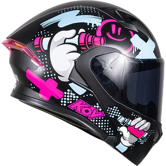 CASCO FURIA TAGGER MORADO