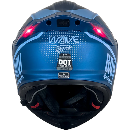 CASCO THUNDER WAVES AZUL
