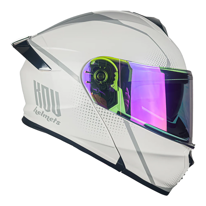 CASCO THUNDER WAVES BLANCO