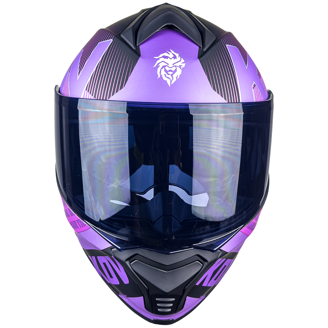 CASCO THUNDER FLOW MORADO 2