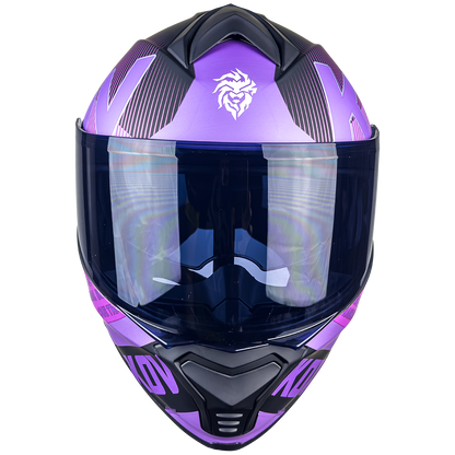 CASCO THUNDER FLOW MORADO 2