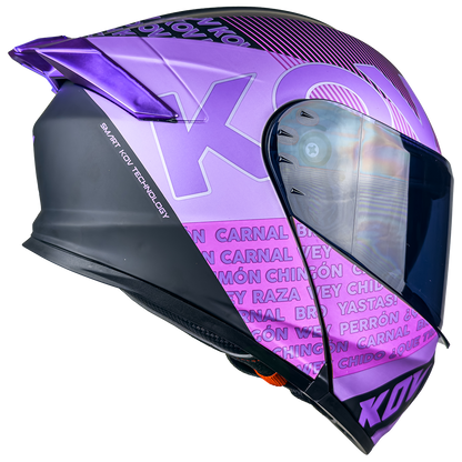 CASCO THUNDER FLOW MORADO 1