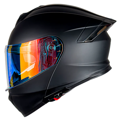 CASCO THUNDER LED NEGRO MATE