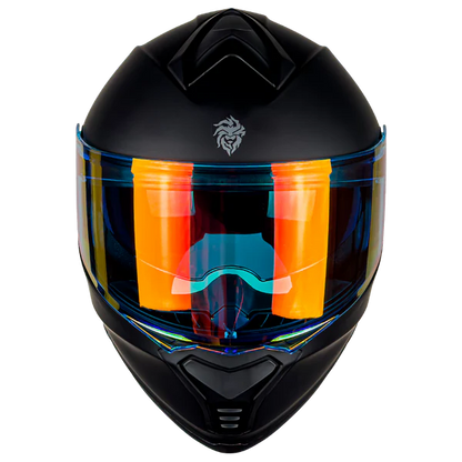 CASCO THUNDER LED NEGRO MATE