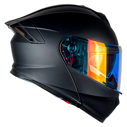 CASCO THUNDER LED NEGRO MATE