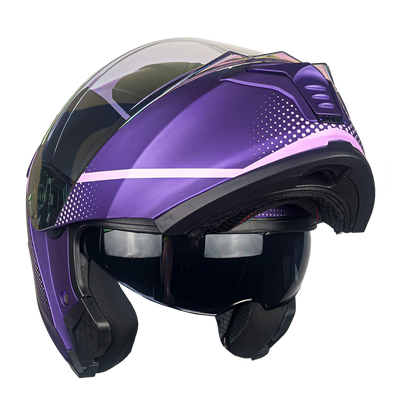 CASCO THUNDER WAVES MORADO