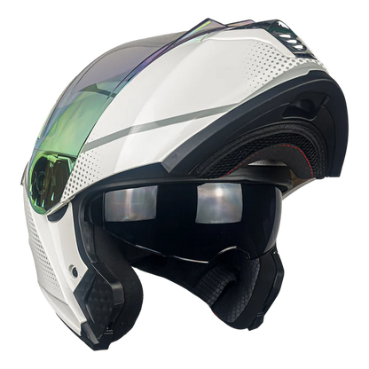 CASCO THUNDER WAVES BLANCO