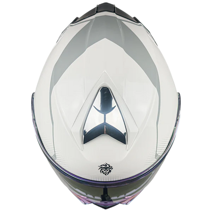 CASCO THUNDER WAVES BLANCO