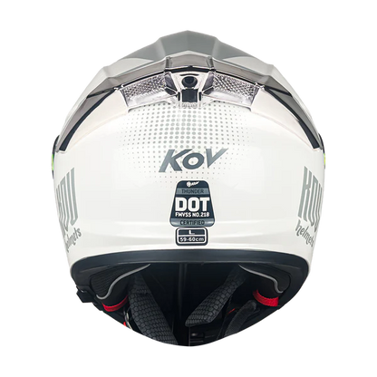 CASCO THUNDER WAVES BLANCO