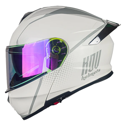 CASCO THUNDER WAVES BLANCO