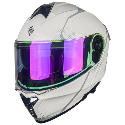 CASCO THUNDER WAVES BLANCO