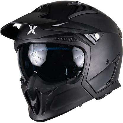 X-KOV CASCO TRACKER NEGRO MATE