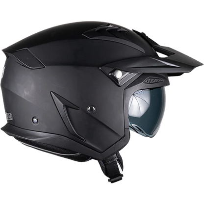 X-KOV CASCO TRACKER NEGRO MATE