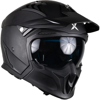 X-KOV CASCO TRACKER NEGRO MATE