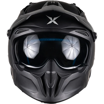 X-KOV CASCO TRACKER NEGRO MATE