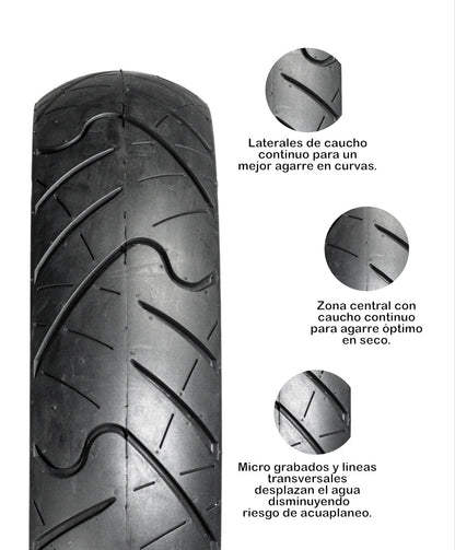 KOV TIRES TOP GEAR Llanta KOV + de motociclista