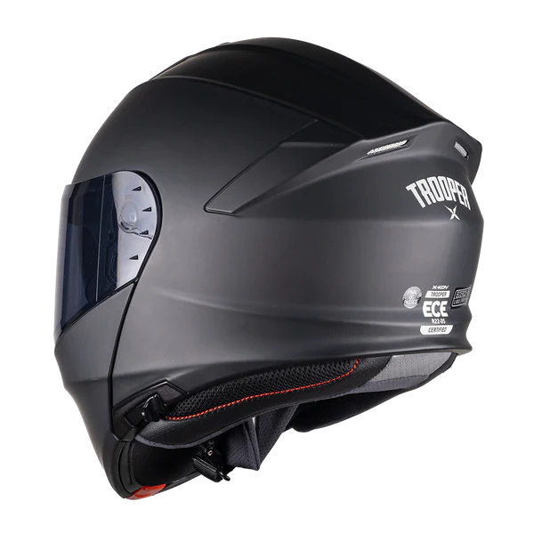 X-KOV CASCO TROOPER NEGRO MATE