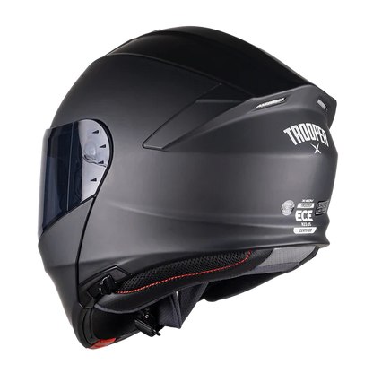 X-KOV CASCO TROOPER NEGRO MATE