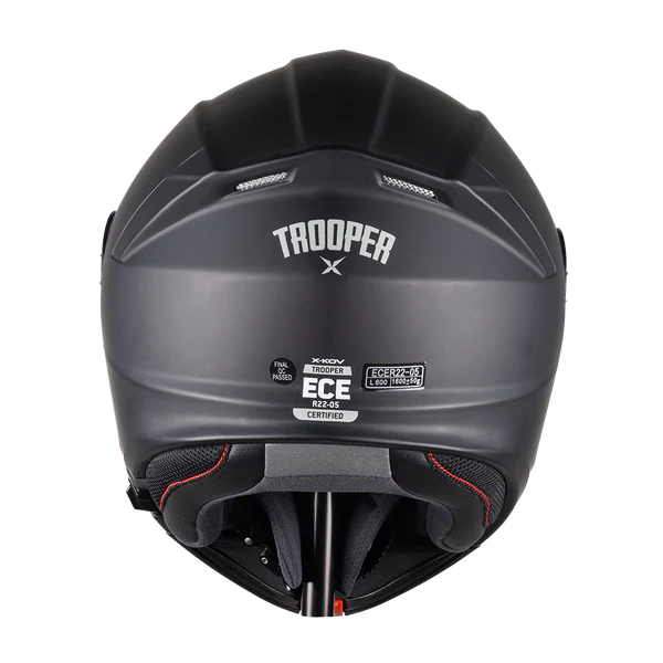 X-KOV CASCO TROOPER NEGRO MATE