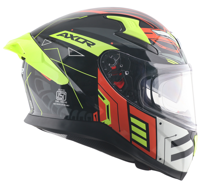 CASCO APEX CYBER-X BLACK RED