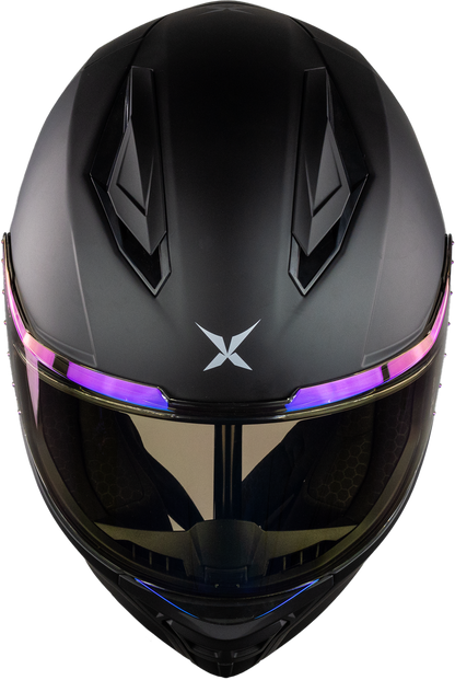 CASCO VELUX NEGRO MATE Cascos X-KOV + de motociclista