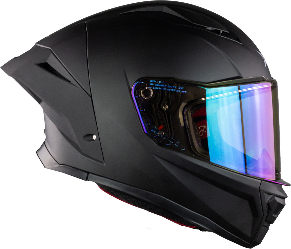CASCO VELUX NEGRO MATE Cascos X-KOV + de motociclista
