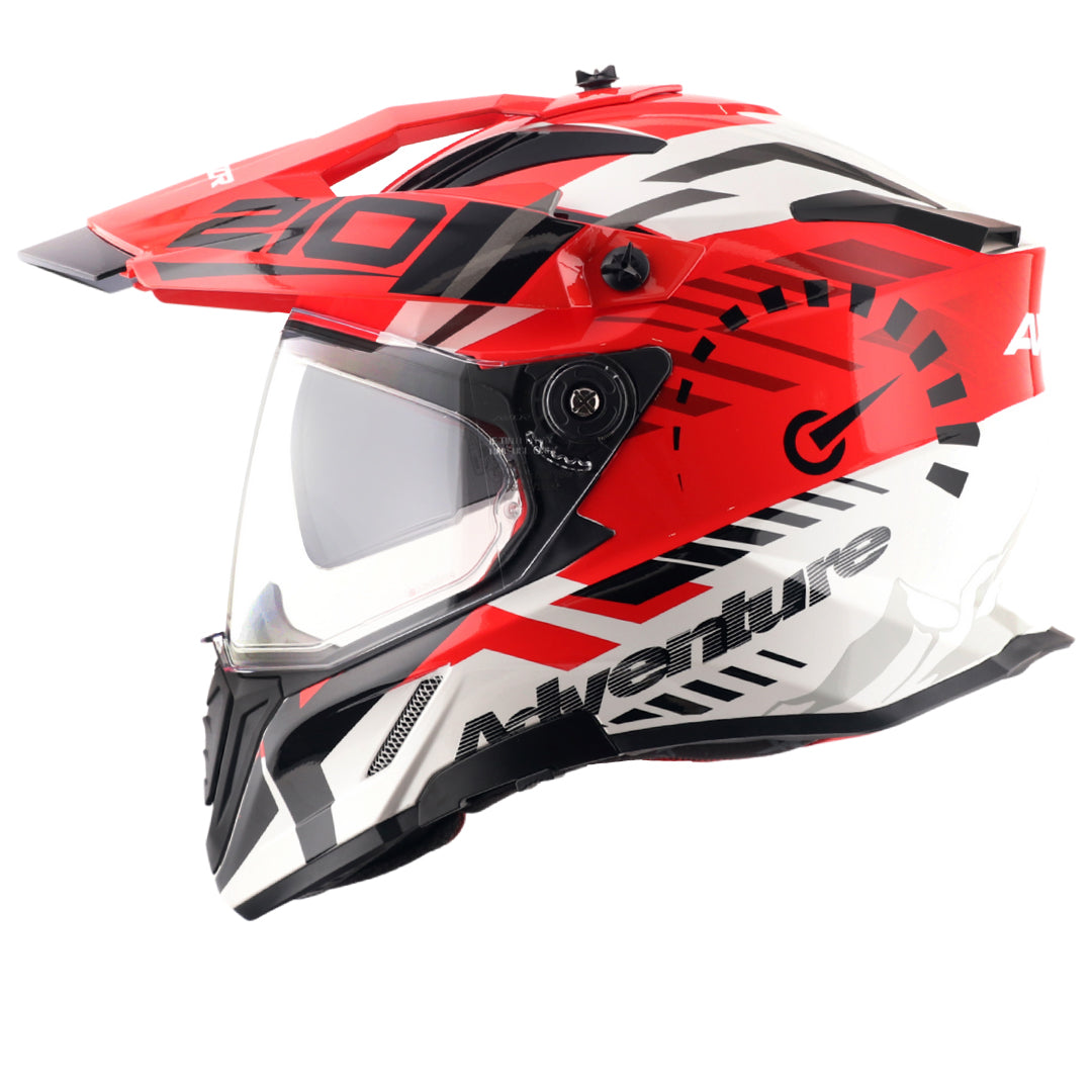 CASCO X CROSS SPEEDOMETER ROJO