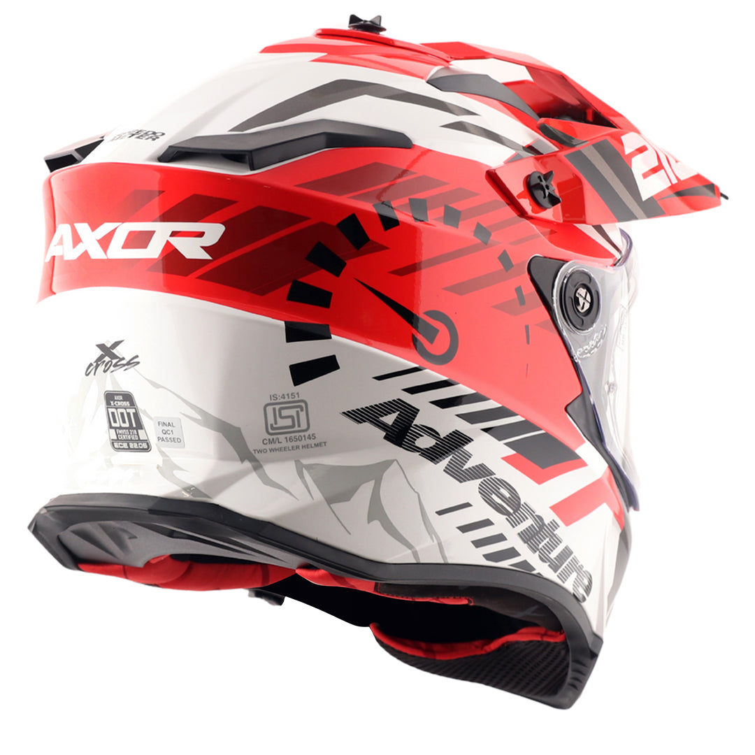 CASCO X CROSS SPEEDOMETER ROJO