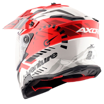 CASCO X CROSS SPEEDOMETER ROJO