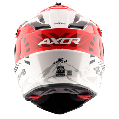 CASCO X CROSS SPEEDOMETER ROJO