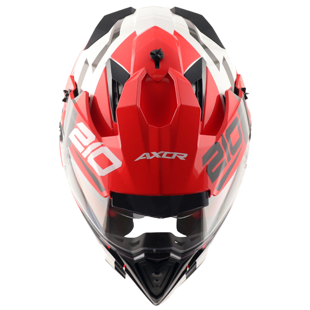 CASCO X CROSS SPEEDOMETER ROJO