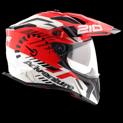 CASCO X CROSS SPEEDOMETER ROJO