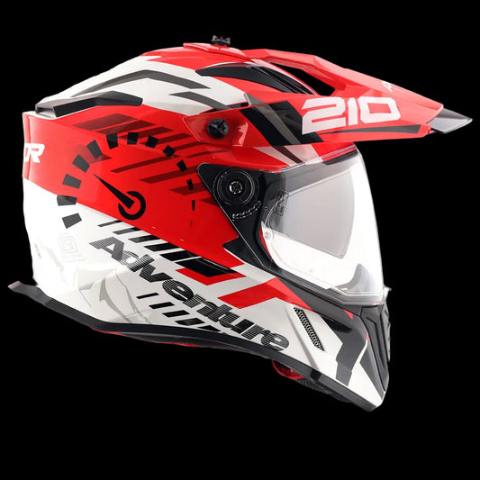 CASCO X CROSS SPEEDOMETER ROJO